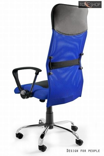 Fotel biurowy viper niebieski na Arena.pl