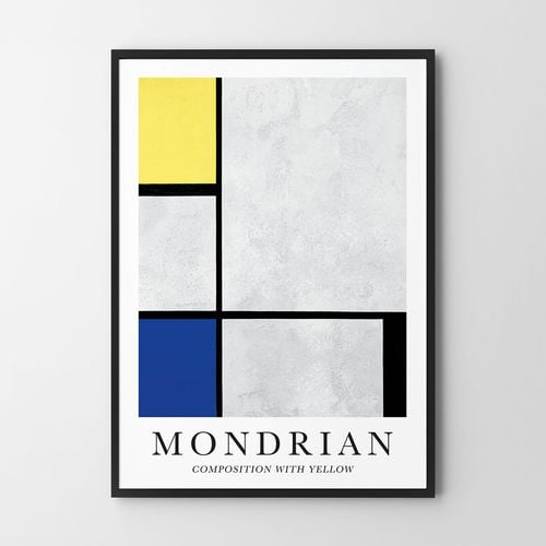 Plakat cyfrowy do wydruku Mondrian na Arena.pl