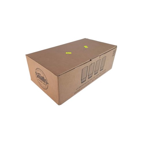 Zestaw 4 Szklanek do Napojów z Metalowymi Słomkami na Arena.pl