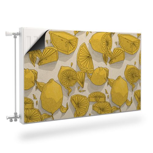 Osłona MAGNETYCZNA Na Grzejnik Wzór Cytryn Owoce Cytrusy 120cm x 60cm na Arena.pl