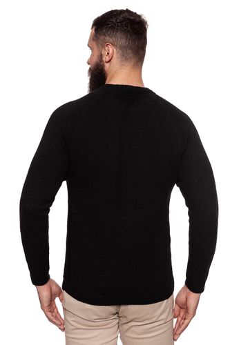 LEE STRUCTURED CREW KNIT BLACK L84EOC01 S na Arena.pl