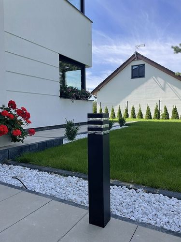 Lampa Ogrodowa stojąca słupek ogrodowy 80 cm E27 na Arena.pl