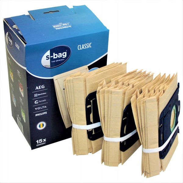 Worki S-bag E200M do Classic Silence 15 szt. zdjęcie 6
