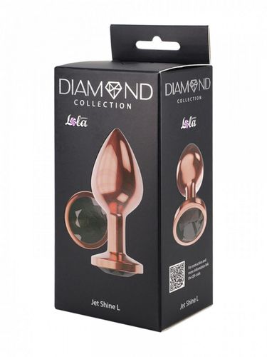 plug butt plug diamond jet shine l rose gold na Arena.pl