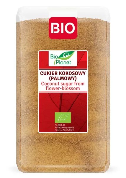 Cukier Kokosowy BIO 1 kg - BIO Planet zdjęcie 1