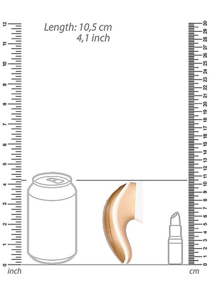 Twitch Hands - Free Suction & Vibration Toy - Gold zdjęcie 6