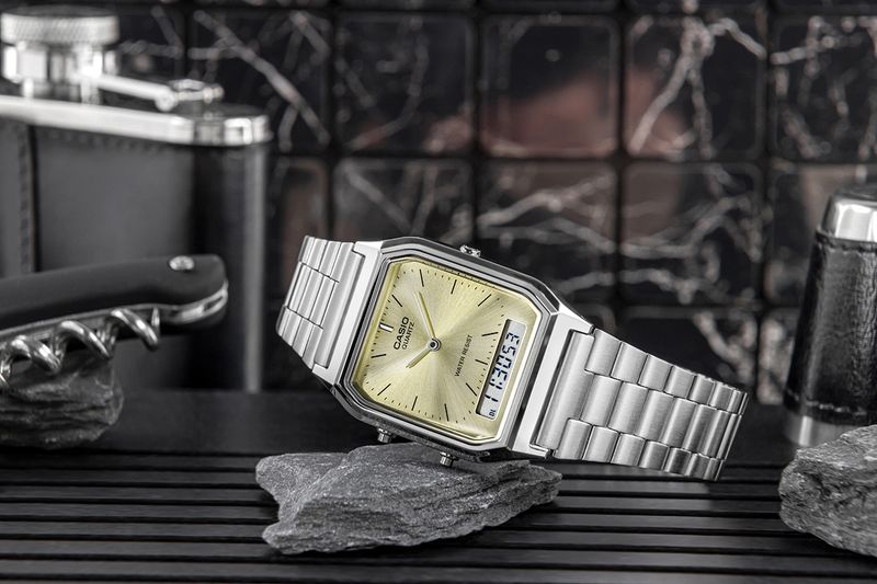 zegarek damski casio aq-230a-9amqydf + box zdjęcie 5