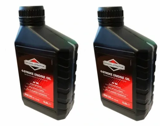 OLEJ KOSIARKI BRIGGS&STRATTON 0,6L SAE30 2X zdjęcie 1