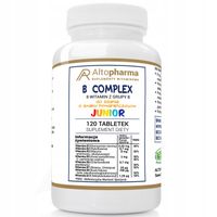 WITAMINA B Complex JUNIOR DO SSANIA DLA DZIECI 120