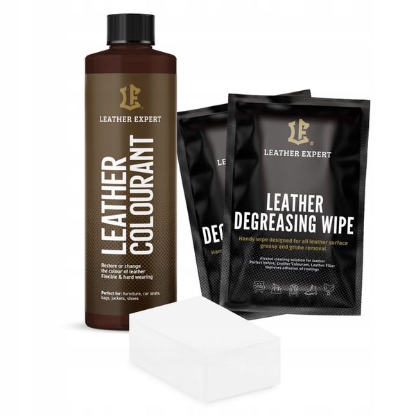 Leather Expert farba do skóry 49 kolorów 250ml zdjęcie 2