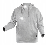 NIERS bluza dresowa szary melanż 2XL (56) Hoegert
