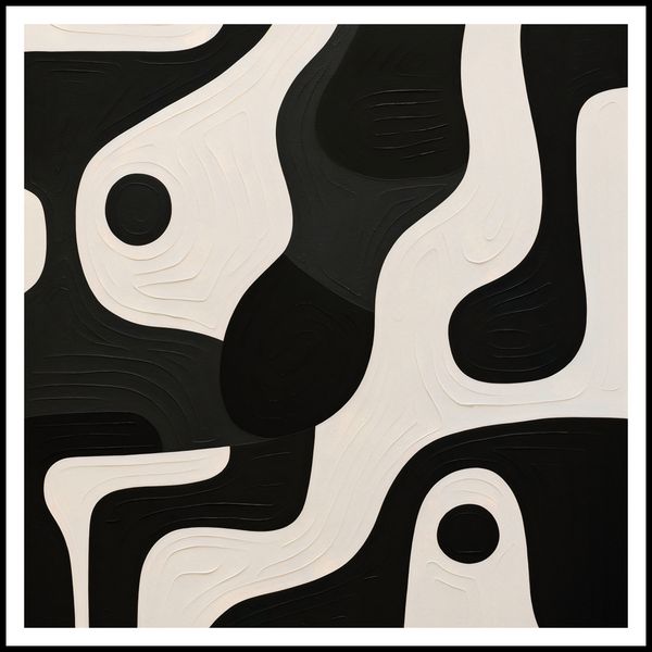 Plakat 100x100cm Kontrastowa Harmonia zdjęcie 3