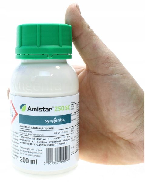 AMISTAR 250 SC 200ml 0,2L grzybobójczy zdjęcie 15