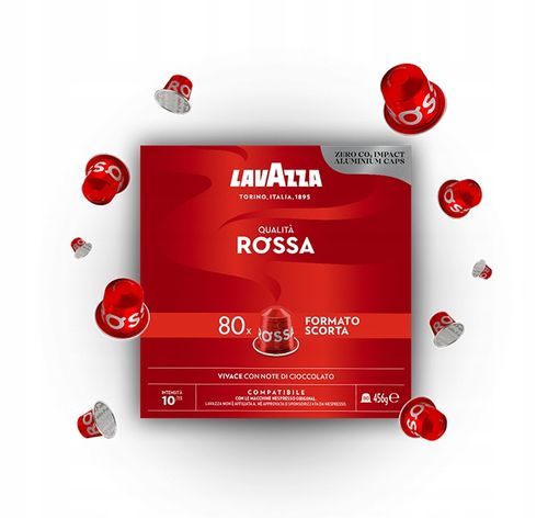 Kapsułki Z Kawą Do Nespresso Lavazza Espresso Qualita Rossa 80 szt na Arena.pl