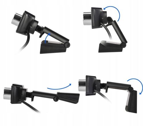 Techly Kamerka Kamera Internetowa USB PC do lekcji Mikrofon na Arena.pl