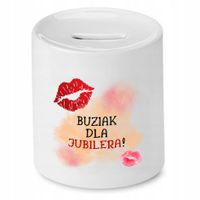 Dla Jubilera Prezent Skarbonka Buziaki Dla Z Nadrukiem Ze Zdjęciem