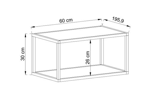 Półka NYTE 60 cm na Arena.pl