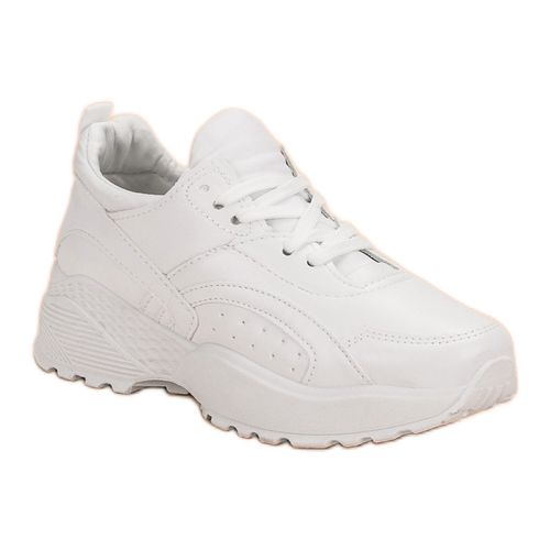 Białe Sneakersy Na Platformie r.39 na Arena.pl