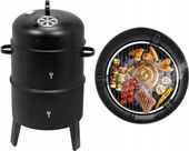 WĘDZARNIA OGRODOWA STALOWA WĘDZARKA DOMOWA METALOWA GRILL 37 cm LUND
