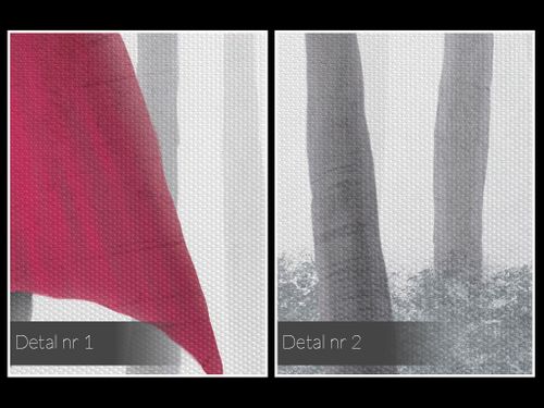 88101 Obraz na płótnie PARASOL CZERWONY MIŁOŚĆ na Arena.pl