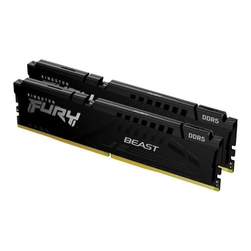 Pamięć DDR5 Kingston FURY Beast 16GB (2x8GB) 5200MHz CL40 1,25V Black na Arena.pl