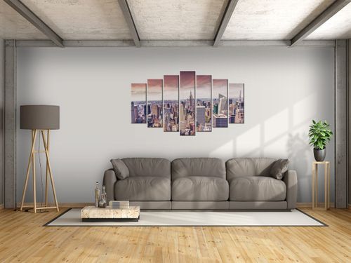Obraz Drapacze chmur w NY 140x80 PROMOCJA na Arena.pl