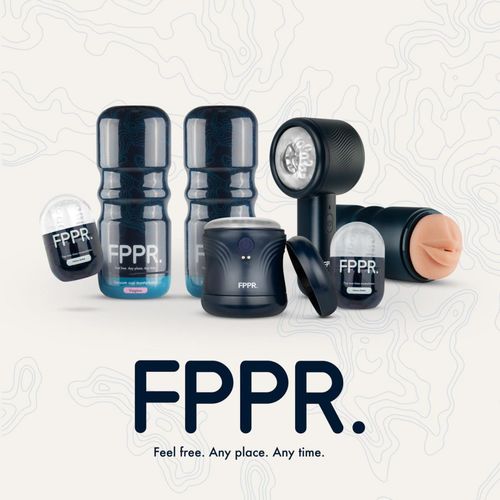 fppr. - 2 sided vibrating masturbator blue na Arena.pl