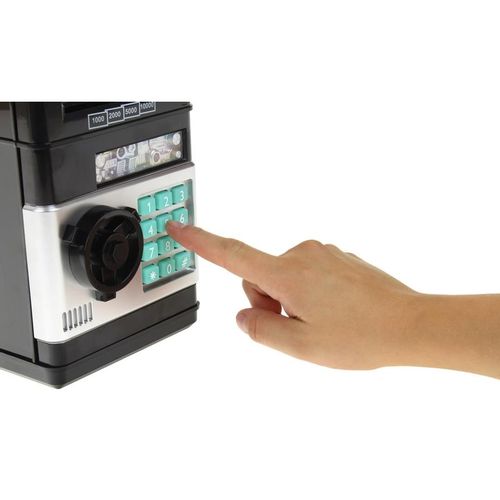 Sejf Bankomat Skarbonka Kod Hasło Światło Dźwięk na Arena.pl