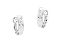 kolczyki podłużne ze wzorem kryształów (p8676ag)