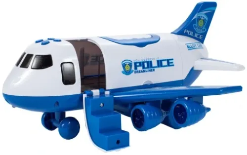 SAMOLOT POLICYJNY INTERAKTYWNY Z POJAZDAMI POLICJA LOTNISKO OTWIERANY na Arena.pl