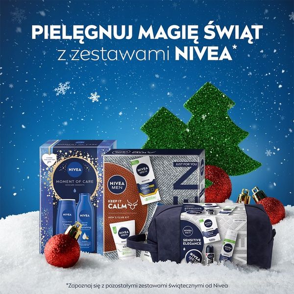 NIVEA MEN SENSITIVE RECOVERY Zestaw kosmetyków męskich do golenia na święta zdjęcie 6