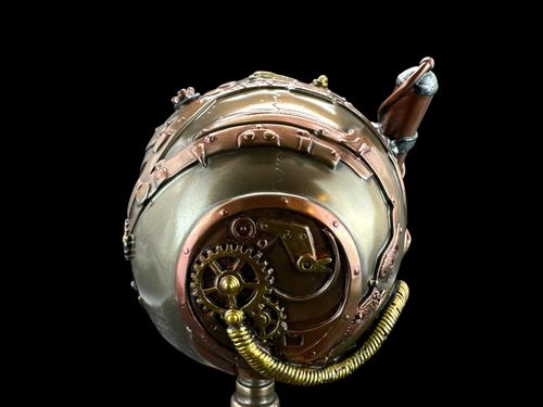 Czaszka na podstawce Steampunk VERONESE WU76570V4 na Arena.pl