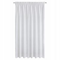 Firana gotowa na taśmie REBECCA 350x250 Eurofirany biała