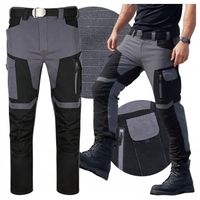 Spodnie robocze męskie Bojówki ochronne BHP Oddychające RIPSTOP Mocne r. 52