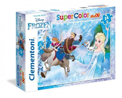 Clementoni PUZZLE Maxi 24 el. - Kraina Lodu na Arena.pl