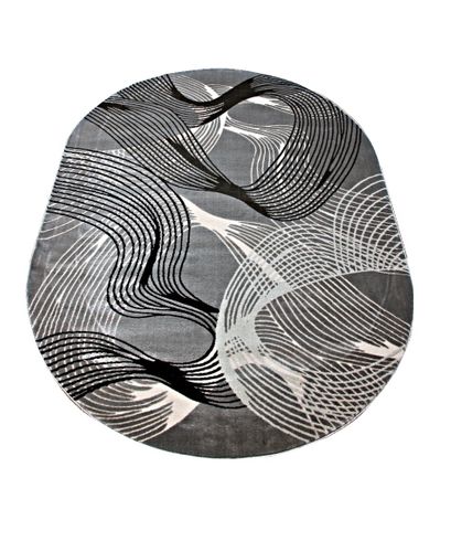 DYWAN 120x170 ROXY Roxy 5727A grey Owal na Arena.pl