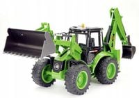 KOPARKA-ŁADOWARKA RC HUINA 1579 POJAZD BUDOWLANY ZDALNIE STEROWANY ZABAWKA