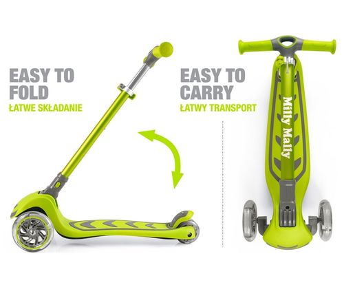 Milly Mally Scooter Boogie Green na Arena.pl