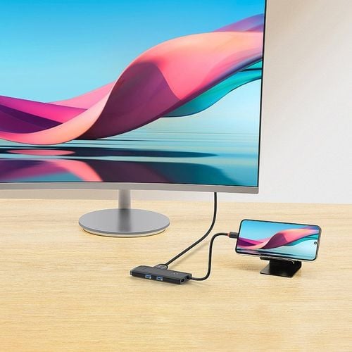 HUB USB-C adapter Baseus 2x USB3.0 HDMI 4K PD 100W na Arena.pl