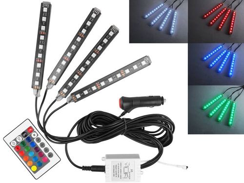 4 X LISTWA RGB 9 X LED + STEROWNIK PILOT na Arena.pl