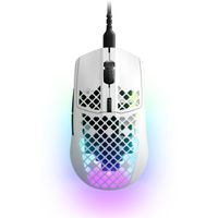STEELSERIES AEROX 3 Snow Myszka Mysz gamingowa przewodowa ULTRALEKKA BIAŁA
