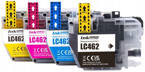 TUSZE LC-462 XL DO DRUKARKI BROTHER MFC-J2340DW MFC-J3540 MFC-J3940 na Arena.pl
