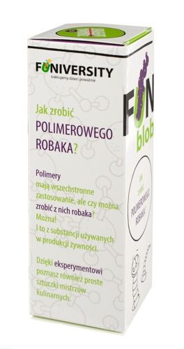 FUNblob eksperyment jak zrobić polimerowego robaka na Arena.pl