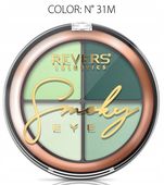 paleta cieni revers smoky eye 31m - trwałe, mocno napigmentowane