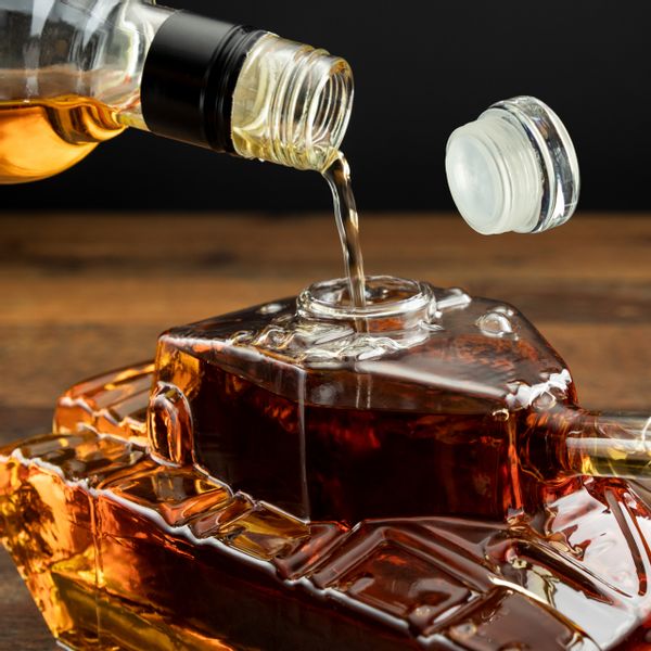 Karafka do Whisky CZOŁG - Prezent dla Faceta zdjęcie 8