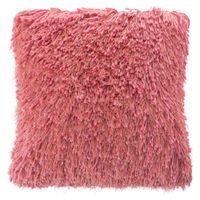 Poszewka dekoracyjna CELIA 40x40 Eurofirany koralowa / srebrna