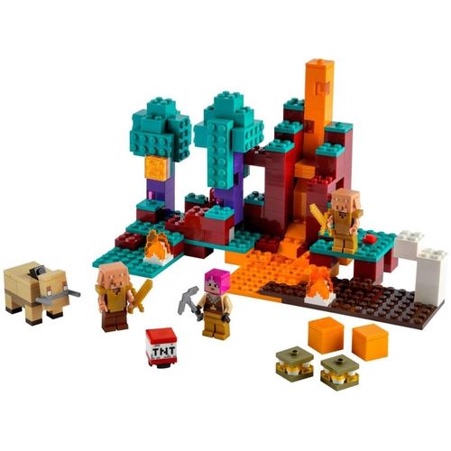 Lego Minecraft Spaczony Las 21168 na Arena.pl