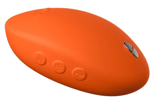 we-vibe temp tangerine - kompaktowy model z funkcją ciepła i chłodzenia na Arena.pl