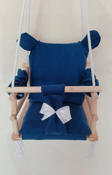 HUŚTAWKA 3w1 DZIECI MIŚ GRANAT dom ogród pokój zdjęcie 4