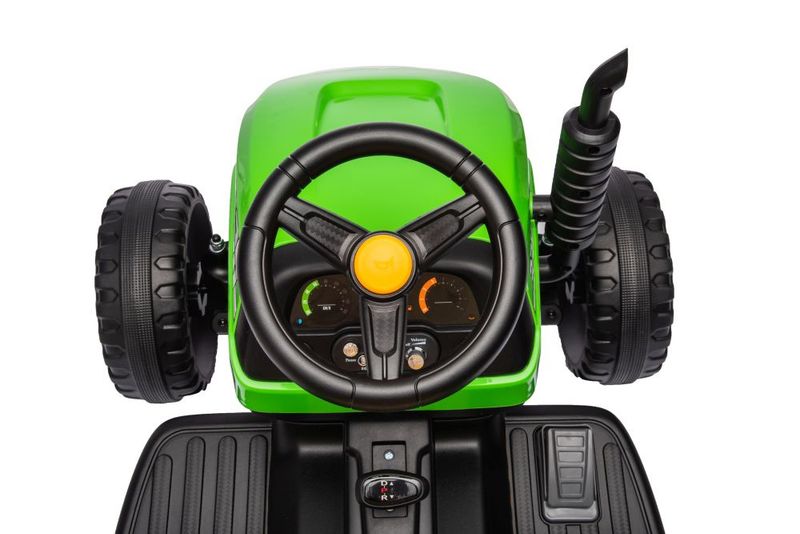 Traktor Na Akumulator BBH-030 Zielony zdjęcie 15